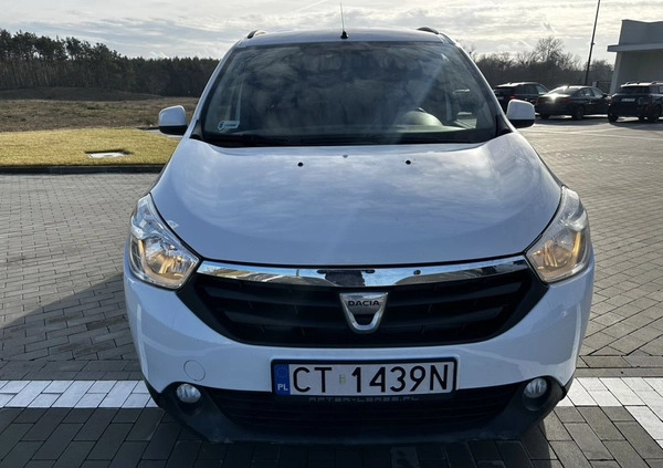 Dacia Lodgy cena 21000 przebieg: 255819, rok produkcji 2012 z Sławków małe 596